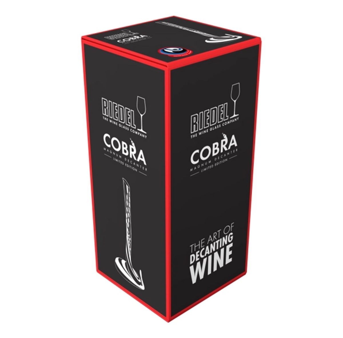 Riedel Cobra Magnum Blue Black Decanter