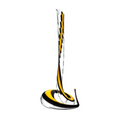Riedel Cobra Magnum Yellow Black Decanter